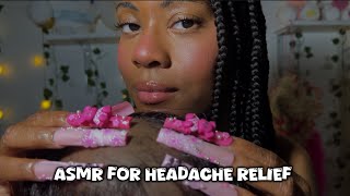 ASMR For Headache Relief 😮‍💨 | Scalp Scratching For Sleep 💤  screenshot 4