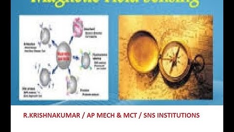 3 Video: Magnetic Field Sensors | Krishnakumar R | SNS Institutions