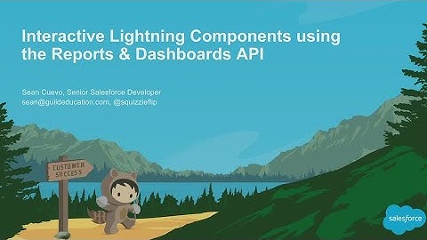 Interactive Lightning Components Using the Reports & Dashboards API (1)
