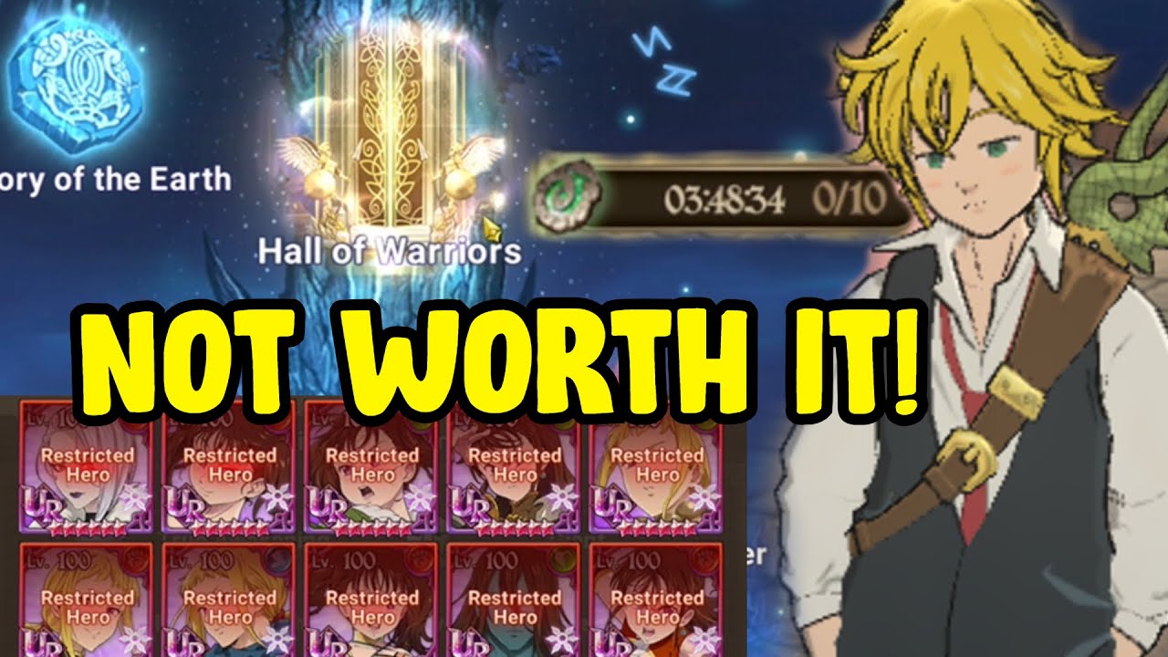 NEW MODE Hall of Warriors! | F2P Friendly Overview | Seven Deadly Sins: Grand Cross