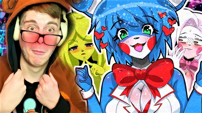 When Freddy-Chan Visits (FNaF Anime Parody Animation) 