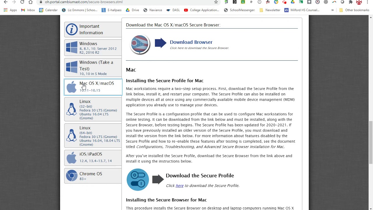 Secure Test Browser - YouTube