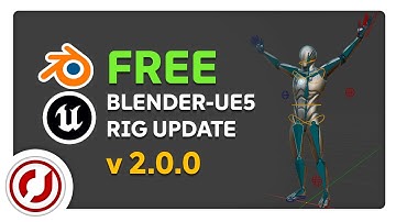 Blender #FREE UE5-Rig V2.0.0 - COMPLETE REDESIGN (+ Walk Cycle Tutorial)