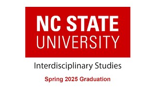 Interdisciplinary Studies Spring 2025 Graduation