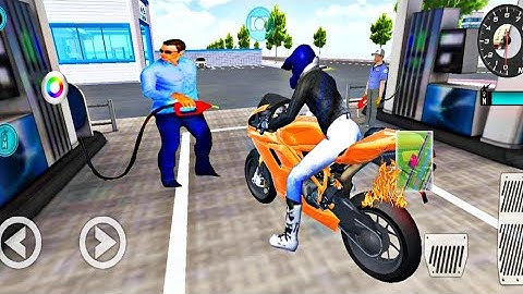Motorcycle Vs Bullet Train Railway Station In 3D Driving Class - Android IOS Gameplay #79