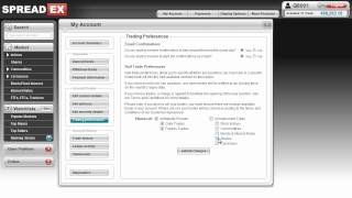 11. How to control your spread betting trade preferences | Spreadex screenshot 2