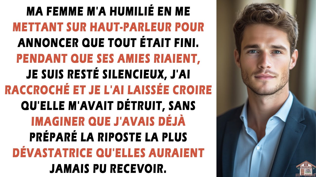 Ma femme m'a humilié en me mettant sur haut-parleur pour annoncer que tout était fini...