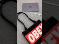 Rework my OBEY tee into bag for my iPad ✂️
