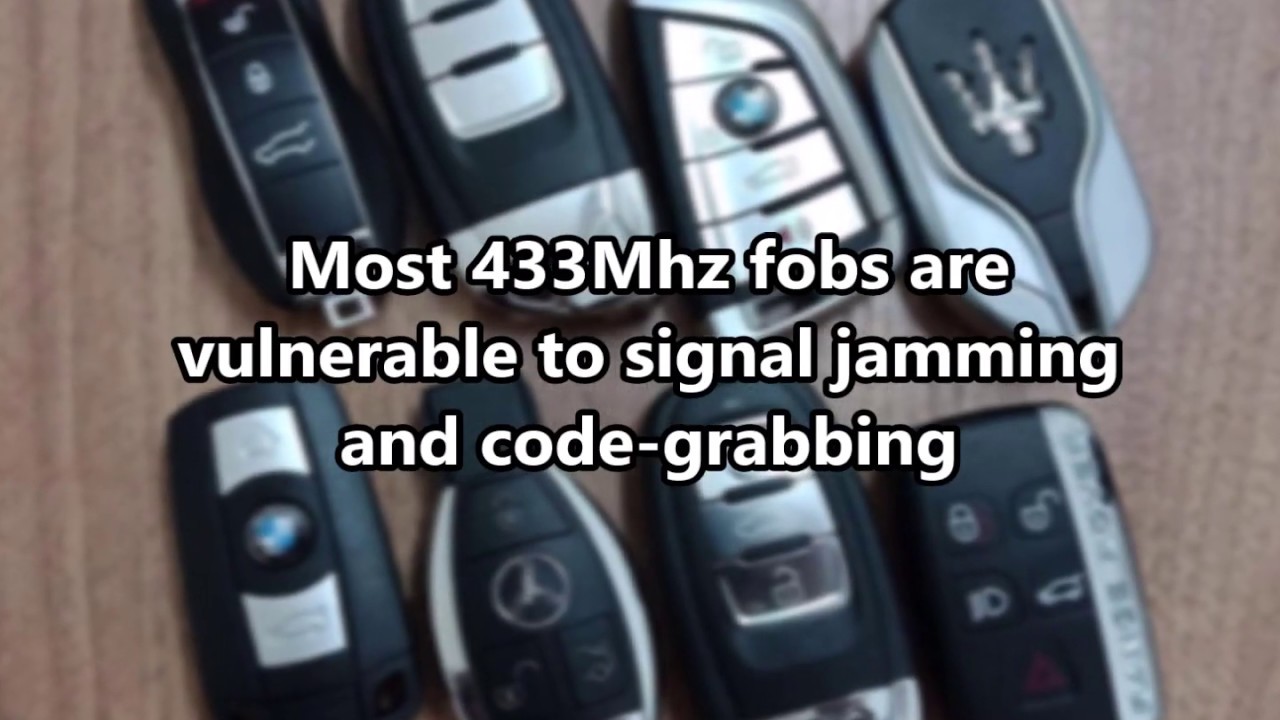 [StarLineUK] Vehicle Theft Using A Signal Jammer 433Mhz Secondary