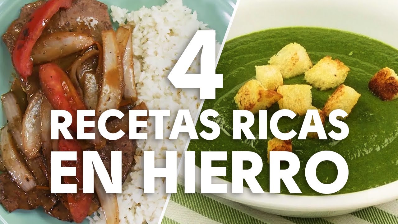9 alimentos ricos en hierro y en qué ayudan al cuerpo