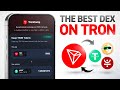 The Best DEX on TRON (Works With 0 TRX)