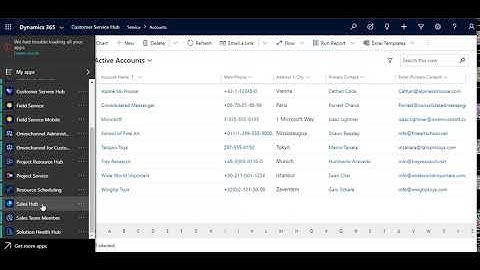 (Pre) Dynamics Wave Release 2-2020 Model Driven App Switcher
