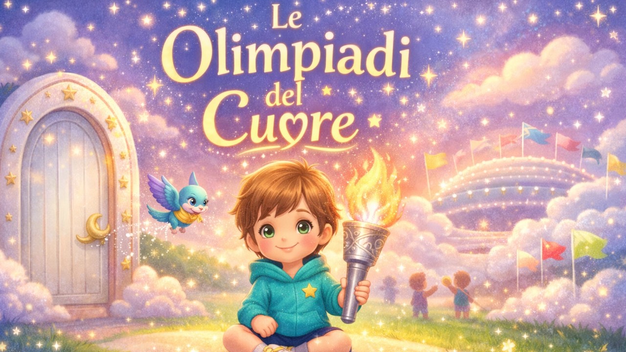 FIABA: Le Olimpiadi del Cuore #olimpiadi #cuore #bambini