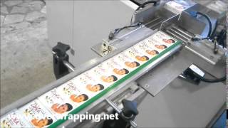 Soap Box Automatic Receiving, Stacking, Bundling & Overwrapping Machine