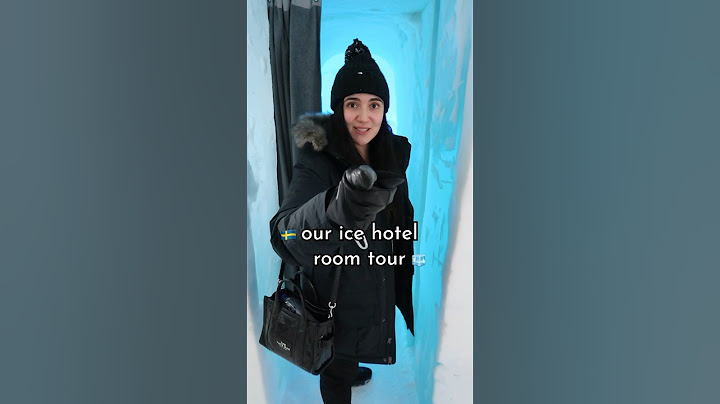 Our Swedish Ice Hotel Room Tour