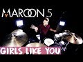 Maroon 5 - Girls Like You ft. Cardi B (Drum Remix)