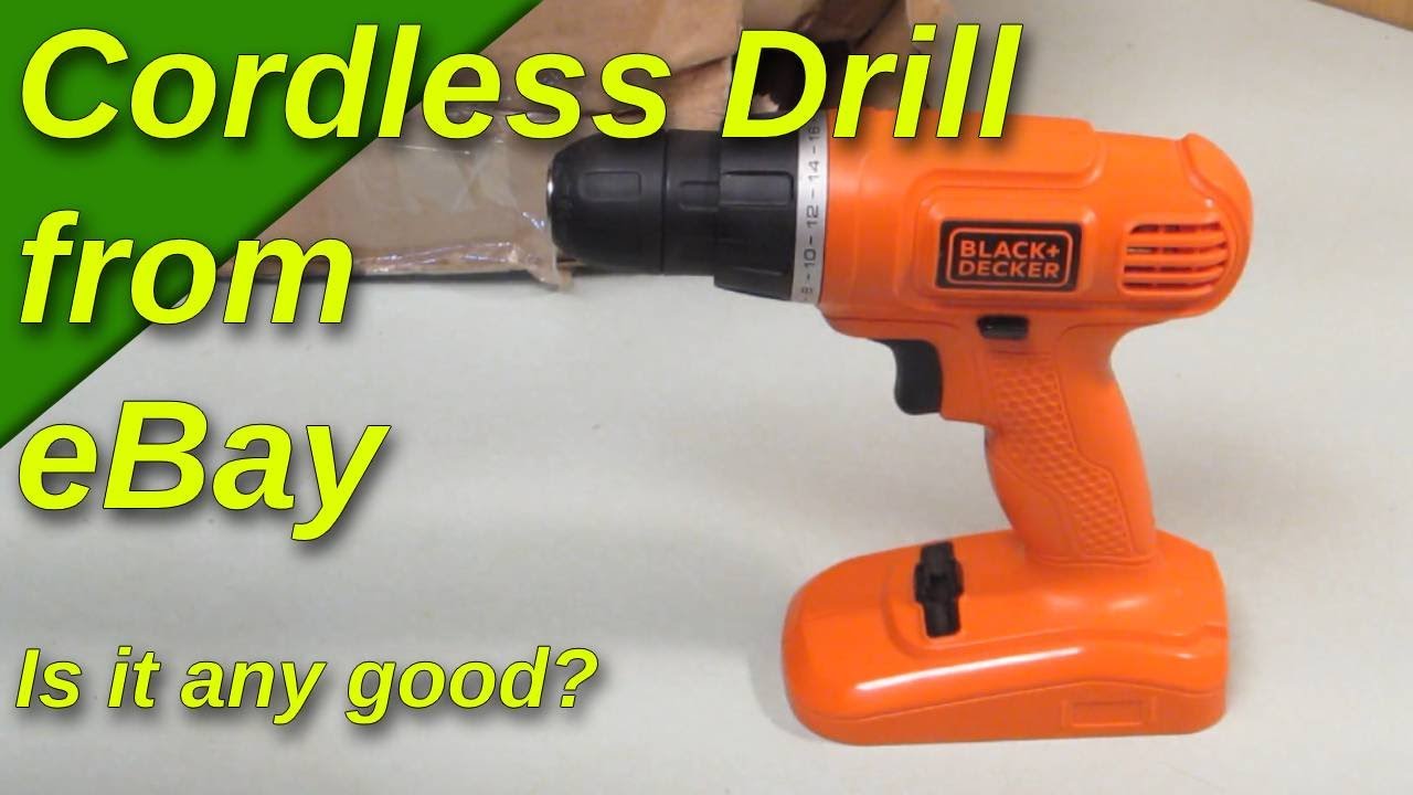 3 Black & Decker Firestorm cordless drills with 3 batteries and charger -  one drill failed electrica