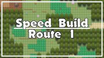 Route 1 - Pokémon Speed Build (RPG Maker XP)