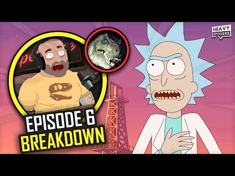 RICK AND MORTY Season 6 Episode 6 Breakdown | Easter Eggs, Things You Missed And