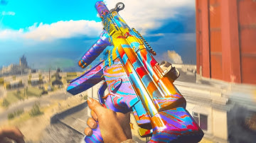 new godlike mp5 on warzone after update (61 kills)