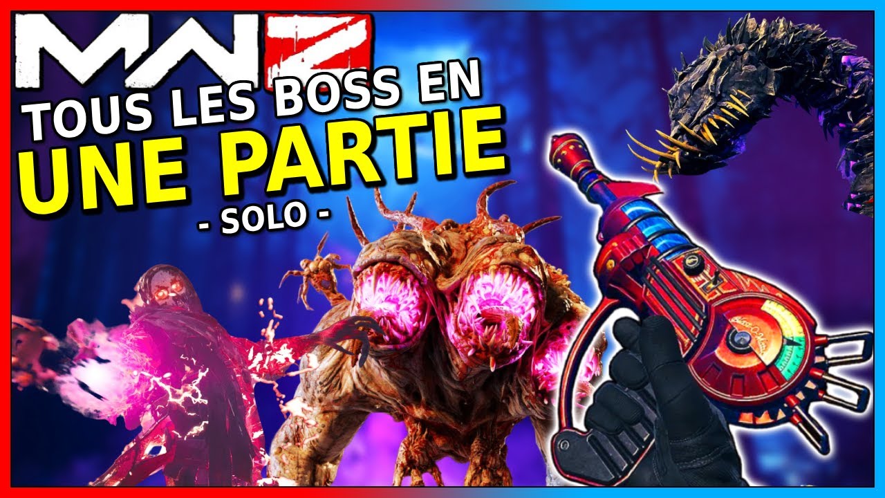 TOUS LES BOSS EN 1 PARTIE (Défi Solo) 🔴 MW3 Zombies (CE QUI ARRIVE À LA