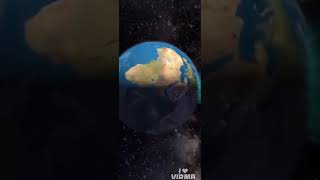 Earth’s Invisible Shield vs Solar Storm! 🌍🛡️ #space #universe