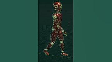 Blender robot animation #3d #blenderanimation #trending #animation