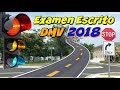 EXAMEN DE MANEJO ESCRITO EN ESPAÑOL 2018/DMV/PREGUNTAS Y RESPUESTAS