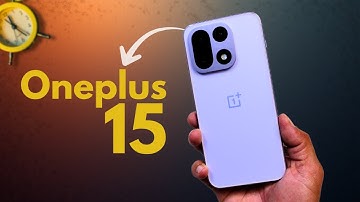 OnePlus 15 Detailed Review! Is the Camera Actually Better Than OnePlus 13? 🤔