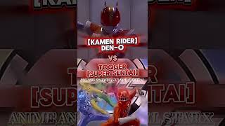 Den-o vs Toqger #kamenrider #supersentai #tokusatsu