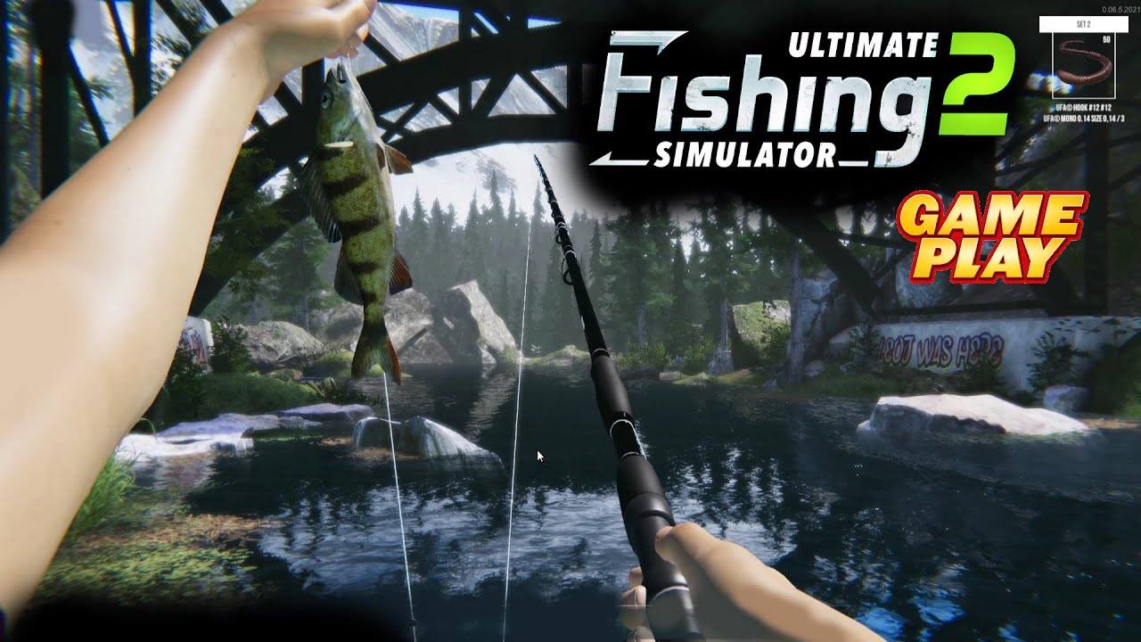 Ultimate Fishing Simulator 2 ★ Gameplay ★ PC Steam [ Free Demo ] Simulator game 2021 ★ Ultra HD