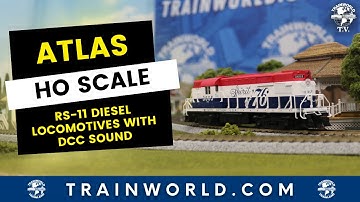 Atlas HO RS-11 Locomotives