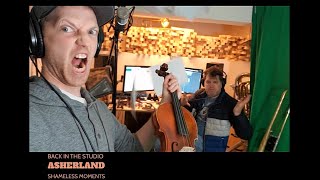 Asherland Vlog - Studio Recording Session With Violinist Asher Laub