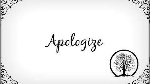 One Republic - Apologize (Lyrics)