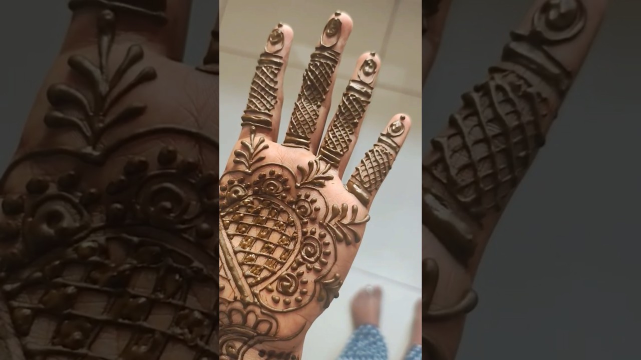 easy mehendi designs 