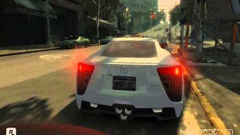 GTA IV 2010 Lexus LFA mod