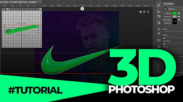 Como usar o modo 3D do Photoshop?
