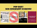 Pop Quiz! Win Congruent Exercise!