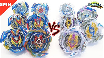 베이블레이드 버스트 슈퍼킹 올 발키리 VS 올 롱기누스  ベイブレードバーストスパーキング Beyblade Burst Sparking