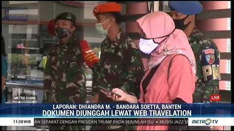 Pemeriksaan Dokumen Persyaratan di Bandara Soetta Bisa Lewat Aplikasi