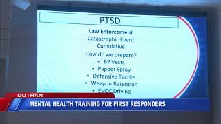 Mental health training for first responders