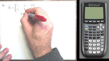 Use the Determinant of a Matrix to Find the Rank