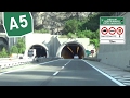 IT / A5 Torino - Traforo del Monte Bianco Part 2 / Autostrada della Valle d'Aosta