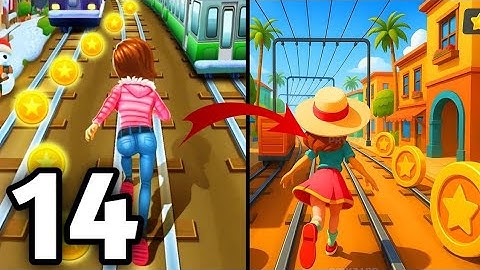 Subway Princess Runner - Gameplay Walkthrough Tutorial Part 14 All Levels Mobile Game (Android, iOs)