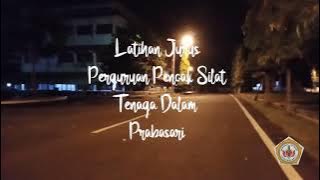 Berlatih Jurus Kasar Perguruan Pencak Silat dan Tenaga Dalam Prabasari