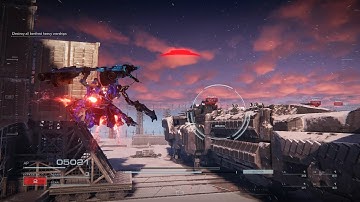 Armored Core VI - S-Rank [ft. AC LAMMERGEIER] - Ch03 M23 - Attack the Old Spaceport