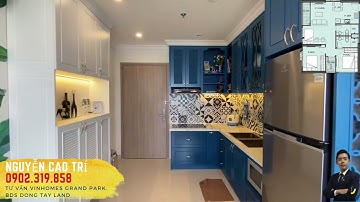 Căn 2PN+ - 69m2 - Full nội thất - Vinhomes Grand Park (Tham khảo)