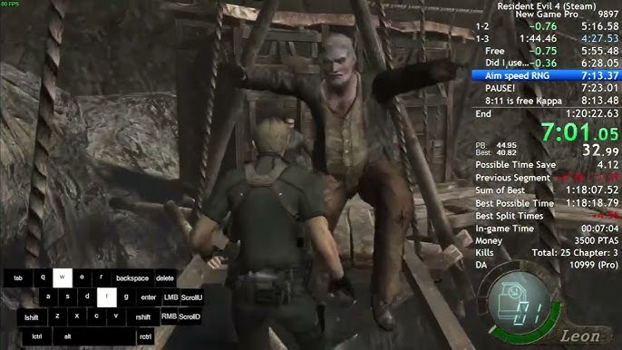 New Game+ in 01:39:16 by UncleOnion88 - Resident Evil 4 (Console) - Speedrun