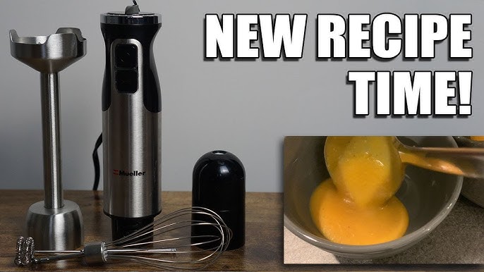 Mueller Immersion Hand Blender Review and Unboxing 