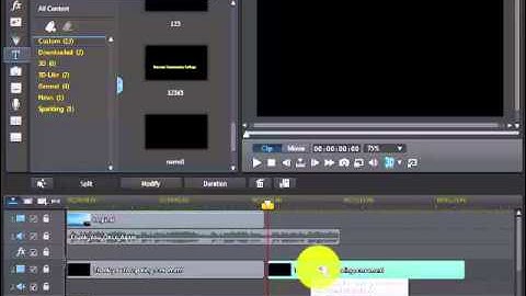 How to make text Karaoke slideshow beautiful with color in powerdirector 12